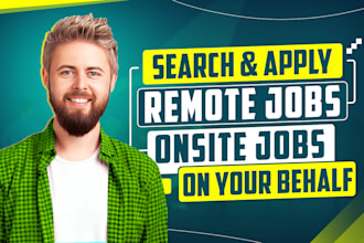 search and apply for jobs or apply for remote job applications