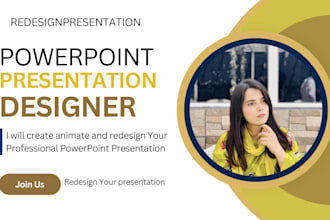 create, animate and redesign your powerpoint presentation