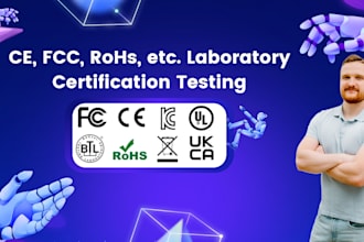 find you laboratories for ce, fcc or other certifications