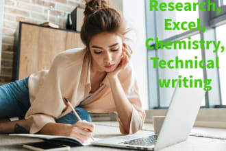 tackle chemical engineering, research, essays, reports and any technical tasks