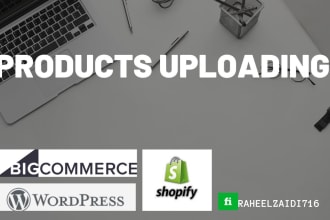 upload products to your bigcommerce, shopify and all other e commerce stores