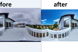 edit real estate 360 photos