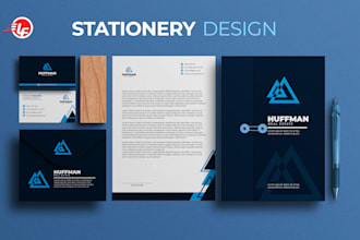 design posters, flyers, brochures, business cards and stationery items