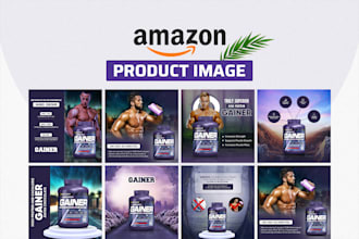 design professional amazon product listing images advertisement