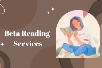 beta read your story and provide honest feedback