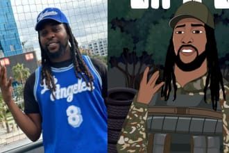 turn your photos into an animated 2d vector portrait