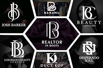 do design modern luxury fashion  and clothing brand logo