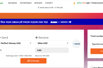 build your currency exchange website