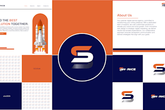 design brand style guide and logo for your business