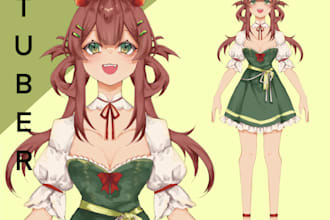 make a ready to rig vtuber model