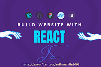 build react js application