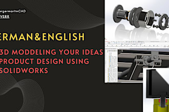 do 3d modeling and product design using solidworks