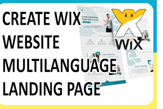 build your wix multilanguage and responsive website