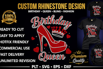 do rhinestone template design for t shirt and apparel
