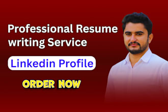 write your CV, resume, cover letter and optimize linkedin