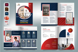 do catalog design, product catalog, booklet or sale sheet