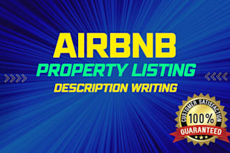 write a high converting SEO optimized airbnb property description