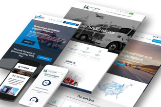 build logistics, transport,trucking dispatch,moving company,travel,cargo website