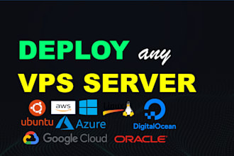 configure vps server on contabo, digitalocean, linode