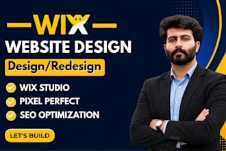 design wix website or redesign a business wix website