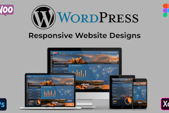 design and develop responsive wordpress websites