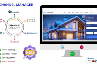 build hotel and hotel booking website by wordpress