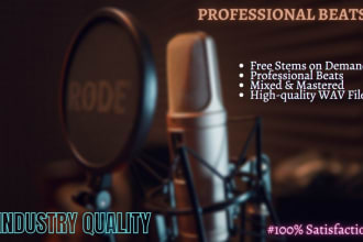 create professional high quality beats for your songs