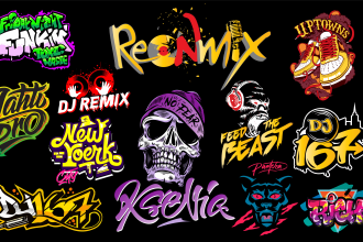 design topnotch dj, music, artist, film, band, producer logo