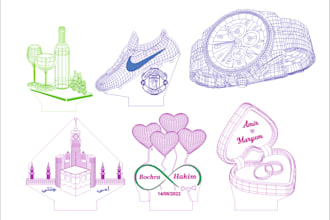 do vectorized all mascot images or complex designs