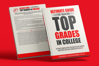 do book cover design, kindle or ebook cover with 3d mockup, in 24 hrs