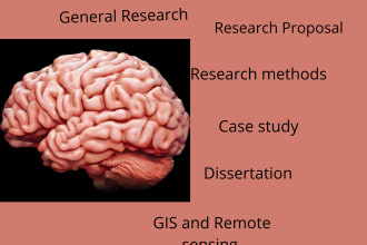 case study, research , gis and remote sensing
