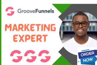 design groove funnels landing page, groovepages, groovekart