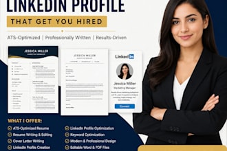 professionally write resumes and linkedin profiles