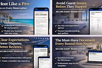 airbnb rental agreement and guest confirmation form