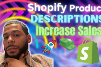 write a keyword rich persuasive shopify product description