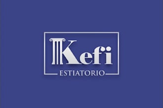 do an attractive hip elegant logo for greek restaurant in los angeles