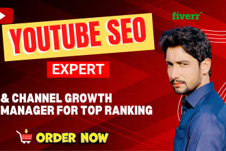be your youtube SEO expert and your channel growth manager