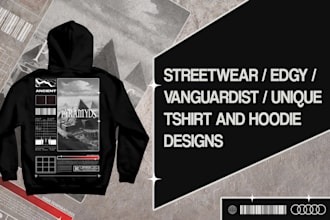 design professional streetwear clothing