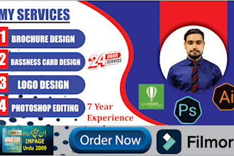 do anything on adobe illustrator, logo, redraw image, vector art
