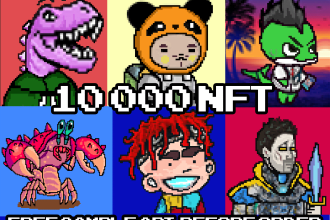 make pixel art nft collection for your project