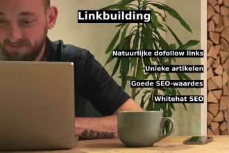 manual linkbuild on relevant dutch sites and do off page SEO with guest post