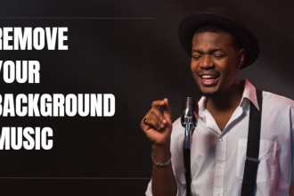 remove background music from your video