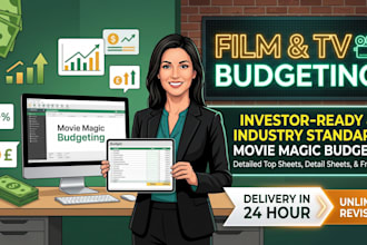 create script breakdown, schedule and film budget