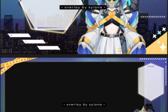make you twitch and vtuber stream overlays