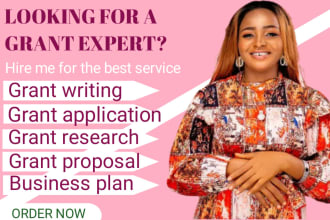grant proposal writing, business plan writer, research bid application nonprofit
