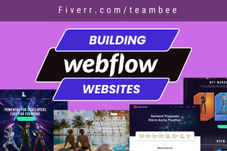 do figma to webflow website and webflow landing page