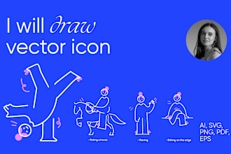 draw website icons for you