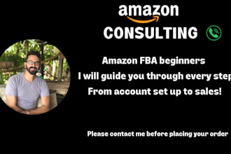 be your amazon fba consultant, coach and business mentor