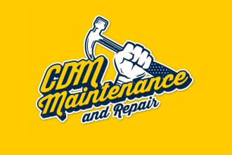 design an outstanding handyman logo in high definition
