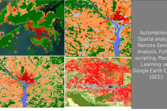 automate geospatial and remote sensing analysis using python or r